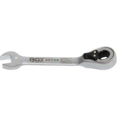 BGS technic Očkoplochý klíč 8 mm s ráčnou, extra krátký BGS 30708