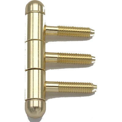 TKZ okenný záves trojdielny 14x60 UR25 M8/34,5 pomosadz lesklá