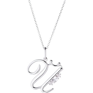 Silenti Jewelry Сребърно колие "Й