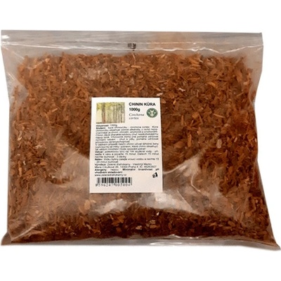 Zelené Drahokamy Chinin kůra řezaná 1000 g