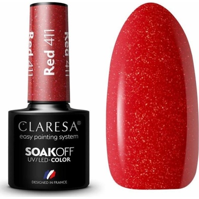 Claresa gél lak RED 411 5 g