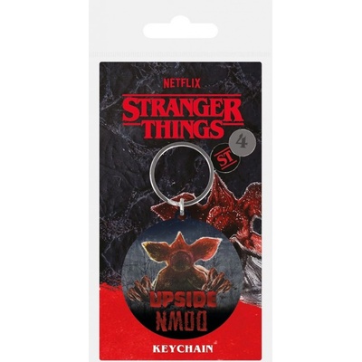 Prívesok na kľúče Stranger Things Demogorgon gumenný