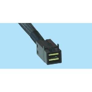 Supermicro CBL-SAST-0550 сериен прикачен SCSI (SAS) кабеи 0, 25 м Черен (CBL-SAST-0550)