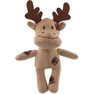Dog Fantasy Winter tale pískací sob z juty 30 cm