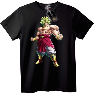 NOONEBRAND Тениска Broly аниме - 6XL, White