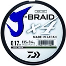 Daiwa Šnúra J-Braid 4 Tmavo Zelená 135m 0,10mm 3,8kg