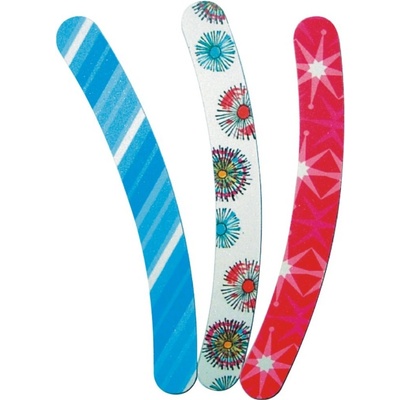 Abella pilník zahnutý barevný 17 cm EMP-8