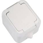 Makel КОНТАКТ ПКОМ ОТКРИТ МОНТАЖ С КАПАК БЯЛ МАКЕЛ ip44 (en02480001)