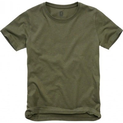Urban Classics detské bavlnené tričko Kids T-Shirt Olive