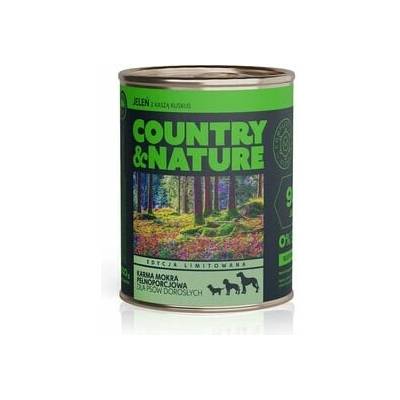Country&Nature Bezobilné Jeleň s kuskusom 800 g
