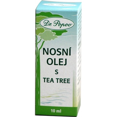 Dr. Popov nosní olej s tea tree 10 ml – Zboží Dáma