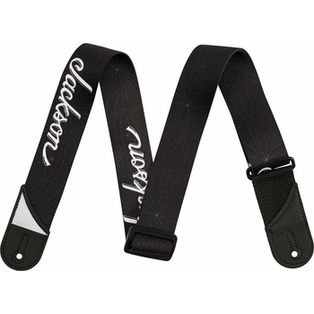 Image 1 of Jackson White Logo Strap Black Колан за китара (2995378006)