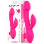 INTOYOU Magnolia Double Vibration & Suction Rabbit Pink