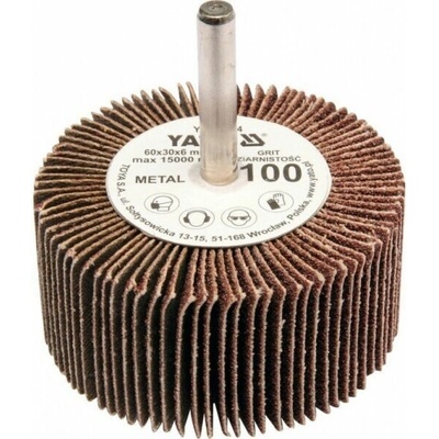 Yato Lamelový kotúč na stopke 60 x 30 x 6 mm P60 YT-83362