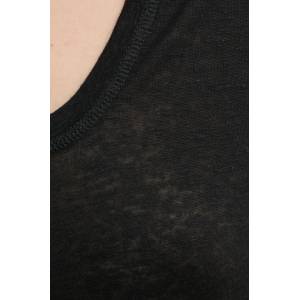 By Malene Birger Тениска с лен AMARINGA (Q71621007Z) - answear - 82,13 лв