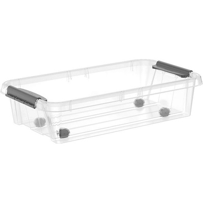 Siguro Pro Box Underbed 31 l 39,5 x 17,5 x 72 cm transparentní – Zboží Mobilmania