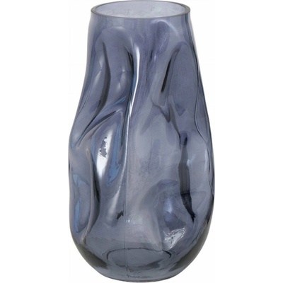 Boltze Home Skleněná váza LOJIN, kovové stínidlo, 27,8 cm
