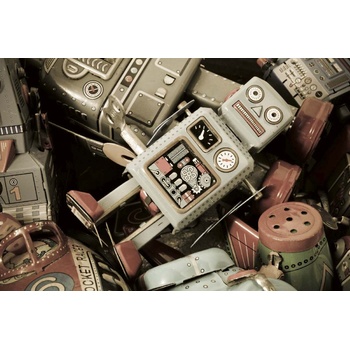 DIMEX ART s. r. o Флизелинов фототапет ретро играчки 375 x 250 см