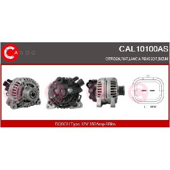 CASCO Alternátor CAL10100AS