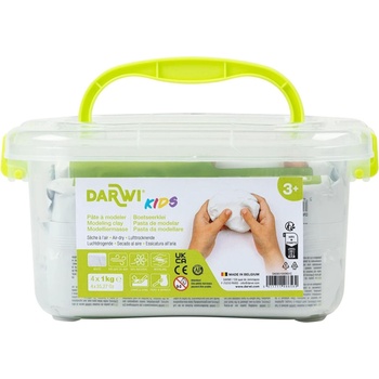 Darwi Schoolpack Самосъхнеща глина Дете 4 x 1 kg (DA0851000K01C)