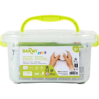 Darwi Schoolpack Самосъхнеща глина Дете 4 x 1 kg (DA0851000K01C)