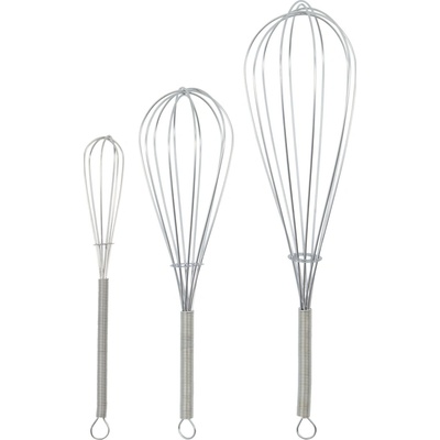 Nicolas Vahe 108580120 Šlehací metly NVWhisk stříbrné, 3 ks