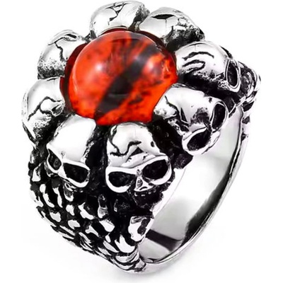NNM пръстен Bloody Dragons Eye - SS8-608R Червен