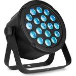 Tronios Светлинен ефект slimpar45 18x 3w 3-in-1 rgb leds dmx - music-store
