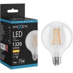 Mexen Vintis LED нажежаема жичка лампа E27, G95, 10W, Топла - 2700K, 1320 lm, прозрачен (L157-E27-1027-00)