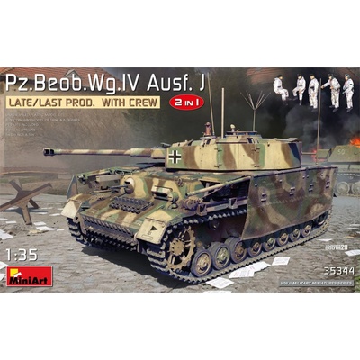 MiniArt Pz.Beob.Wg.IV Ausf. J Late/Last Prod. 2 in 1 w/Crew Miniart 1:35