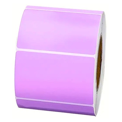 ZINTA Ролка с лилави пластмасови етикети ZINTA 100x150 мм, 1000 етикета/ролка (100X150X1000-PE-P529)