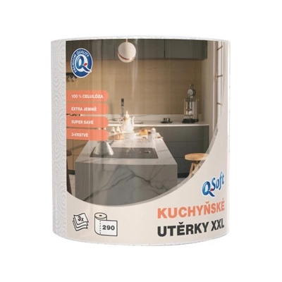 Q Soft XXL, třívrstvé, 290 útr