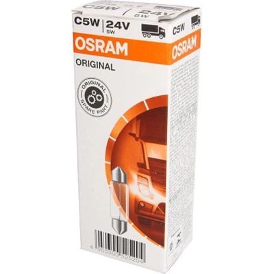 OSRAM Крушка osram c5w, 24v, 5w, 10 броя