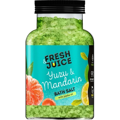 Fresh Juice Soľ do kúpeľa yuzu a mandarínka 700 g