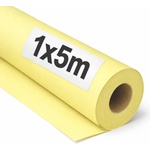 OFITURIA Kraft Paper Yellow Pastel - Roll 1 × 5 m - 3 Rolls - Wrapping Paper and Packaging Paper - Craft Paper for DIY, Decoration and Sewing Patterns - Tear-Resistant and Easy to Cut - COM620-parent2