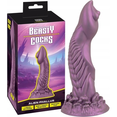 Beasty Cocks Alien Phallus mimozemský dildo slézová