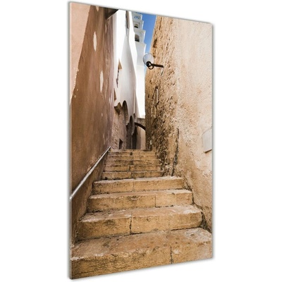 Vertikálny foto obraz sklo tvrdené Uličky Izrael 50x100 cm