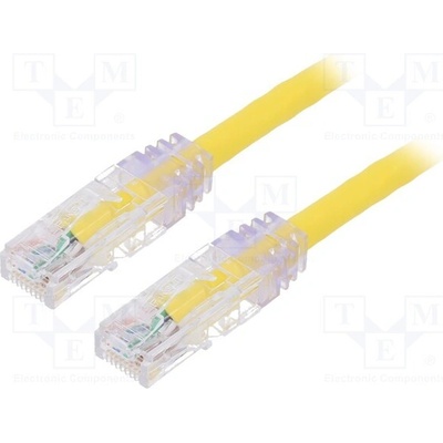Panduit UTPSP3MYLY Patch U/UTP Cat 6 RJ45 vidlice z obou stran lanko Cu 3m