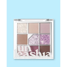 Unleashia Glitterpedia Eye Palette 4 All of Lavender Fog Paleta veganských očních stínů 6,6 g