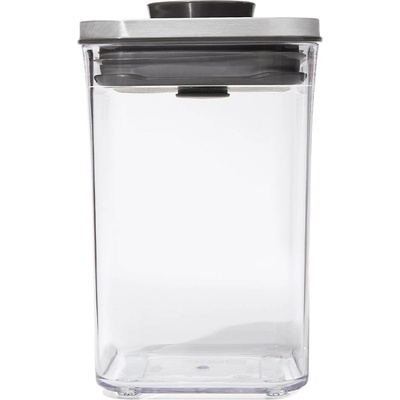 OXO Кухненски съд за съхранение pop steel 1, 0 л, квадратен, пластмаса, oxo (oxo3118400)