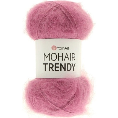 YarnArt Mohair Trendy 144 starorůžová