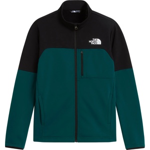 The North Face Детско поларено яке The North Face Kid's Teen Hike Midlayer Full Zip Fleece jacket - Pacific Teal / TNF Black (703-7940-0213)