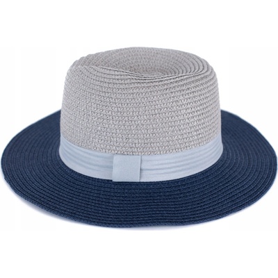 Szaleo klobúk fedora sivý