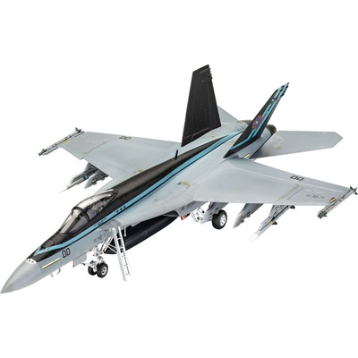 Revell Сглобяем модел Revell - Военен самолет Maverick′s F/A- 18E, Супер хорнет (R03864)