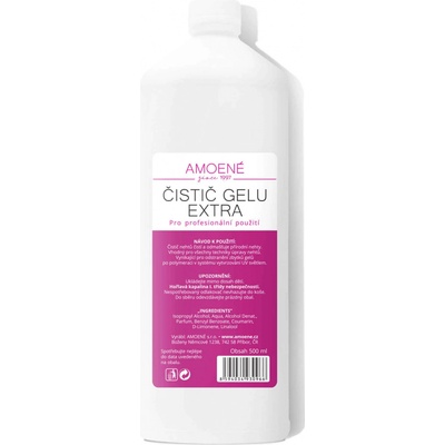 Amoené Odmašťovací čistič gelu Extra 500 ml