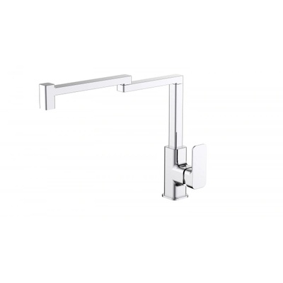 Inter Ceramic Месингов кухненски смесител icf 7163185 - стоящ, хром (7163185)