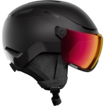 Atomic Ски каска Atomic Revent Visor Photochromic S1-3 Ski helmet - Black / Red Photo - размер One Size (418-1609-0111)