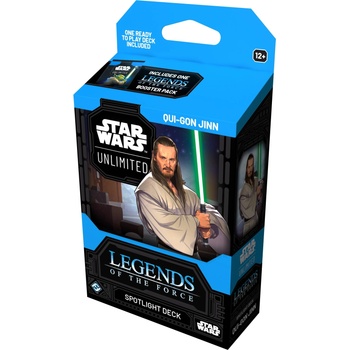 Fantasy Flight Games Star Wars: Unlimited - Legends of the Force Spotlight Deck - Qui-Gon Jinn (SWH0510en)