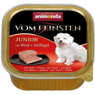 Animonda Vom Feinsten Junior Dog hovädzie a hydina 150 g