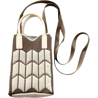 Annam Mini kabelka/taška 25 × 11 cm hnědá